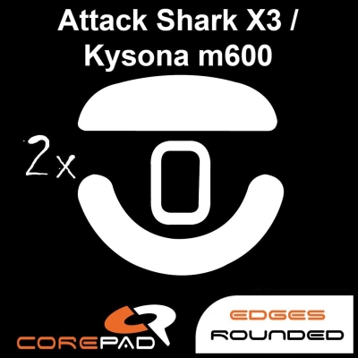 Hyperglides Hypergleits Hypergleids Corepad Skatez PRO Attack Shark X3 Kysona M600